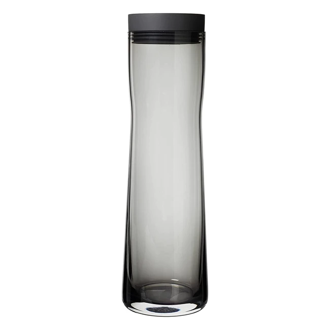 Caraffa Blomus Splash in vetro affumicato grigio scuro - Capacit 1 litro - Fac