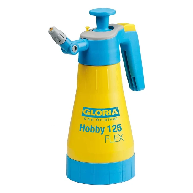 Gloria Hobby 125 Flex Drucksprüher - 360 Spray-Funktion, flexibles Rohr, ergonomischer Griff