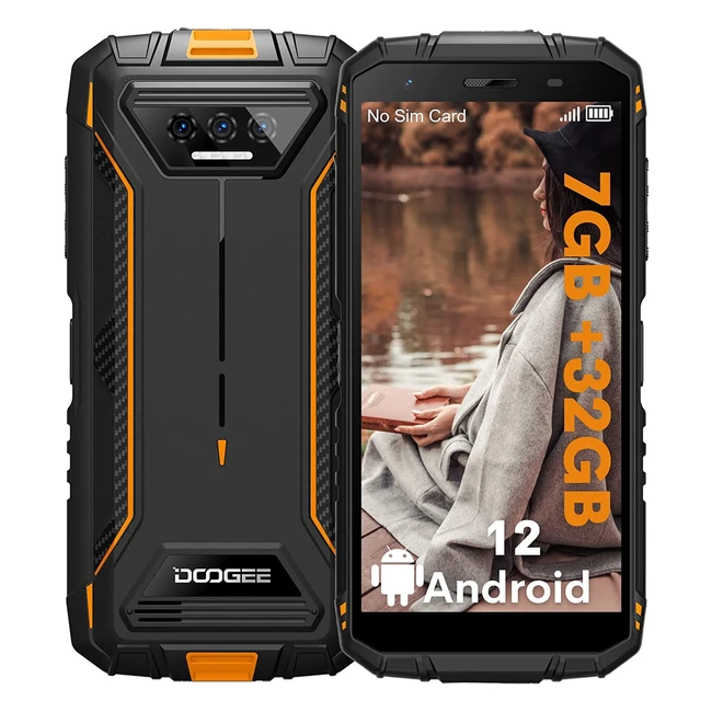 Doogee S41 Pro - Móvil resistente con batería de 6300mAh y cámara triple AI de 13MP