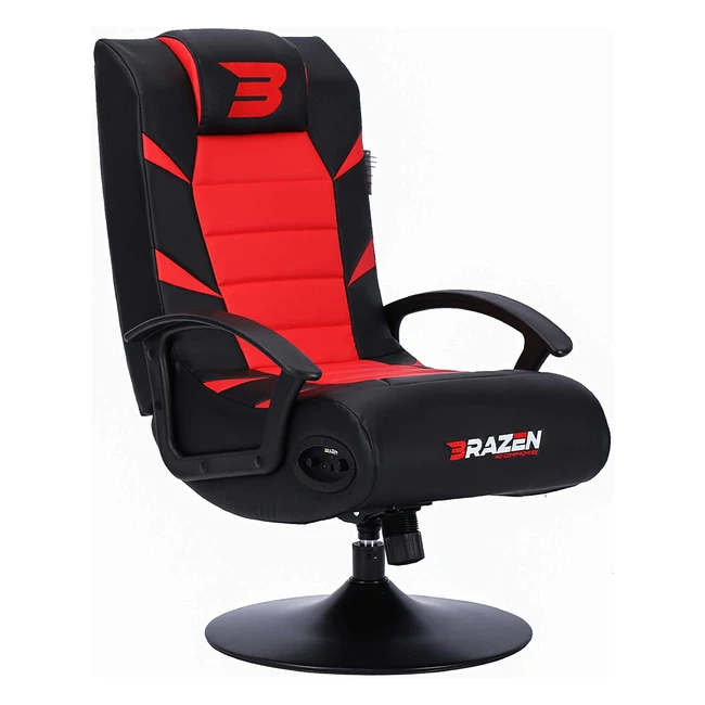 Brazen Pride 21 Gaming Chair for Kids with Bluetooth Speaker  Foldable Seat - R