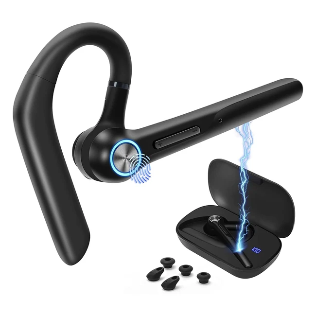 Auricolari Bluetooth 50 con doppio microfono e cancellazione del rumore - Audio 