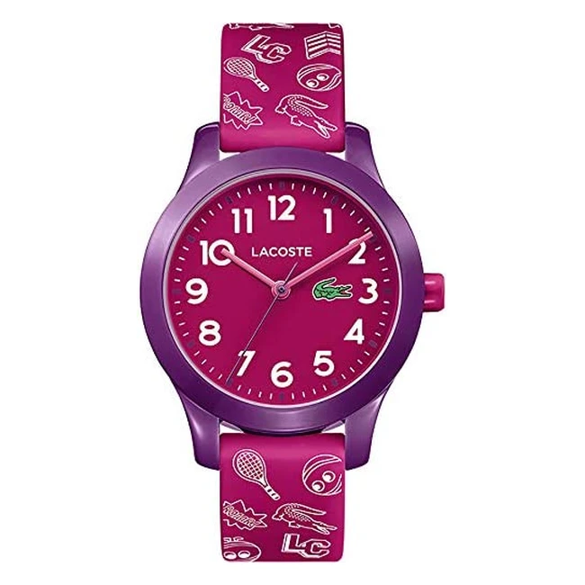 Reloj Lacoste para niñas de cuarzo con correa rosa - Ref. 2030012