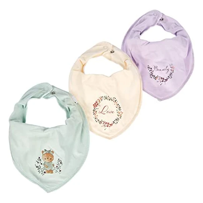 Name it Baby Mädchen NBFYVETTESABINA 3P Schal Lätzchen Orchid Petal Einheitsgröße