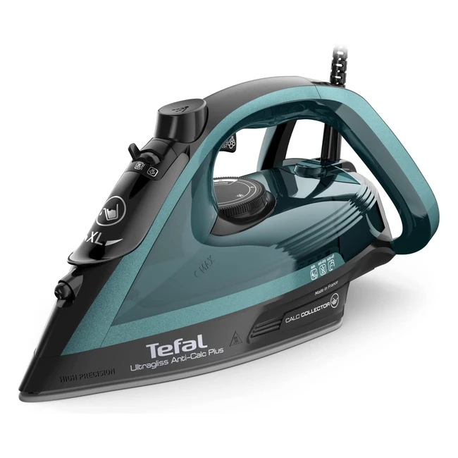 Tefal Ultragliss Anticalc Plus FV6848 Steam Iron - Lasting Steam Performance for Easy Ironing