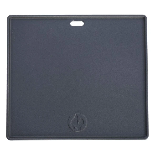 Taino Grillplatte Basic 4161 - Wendegrillplatte aus Gusseisen fr perfekte Hit