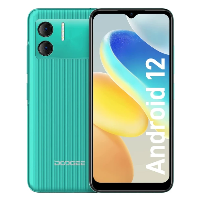 Doogee X98 Pro - Smartphone Libre Android 12, 9GB RAM, 64GB ROM Ampliado a 1TB, Pantalla 6.52 HD, Cámara 12MP, Verde