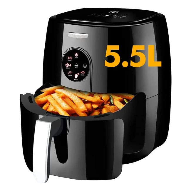 Friggitrice ad Aria Arintul da 55L senza Olio con Touch Screen e 6 Programmi - C