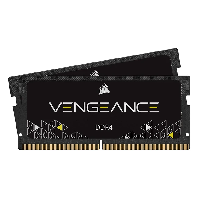 Corsair Vengeance SODIMM 32GB DDR4 3200MHz C22 für Laptops/Notebooks - Schwarz