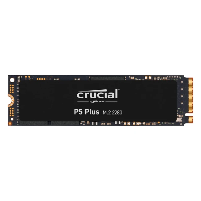 Crucial P5 Plus 1TB M.2 PCIe Gen4 NVMe Gaming SSD - Bis zu 6600MB/s