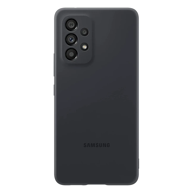 Custodia Morbida Samsung Galaxy A53 5G - Nero | Protezione a Tutto Tondo