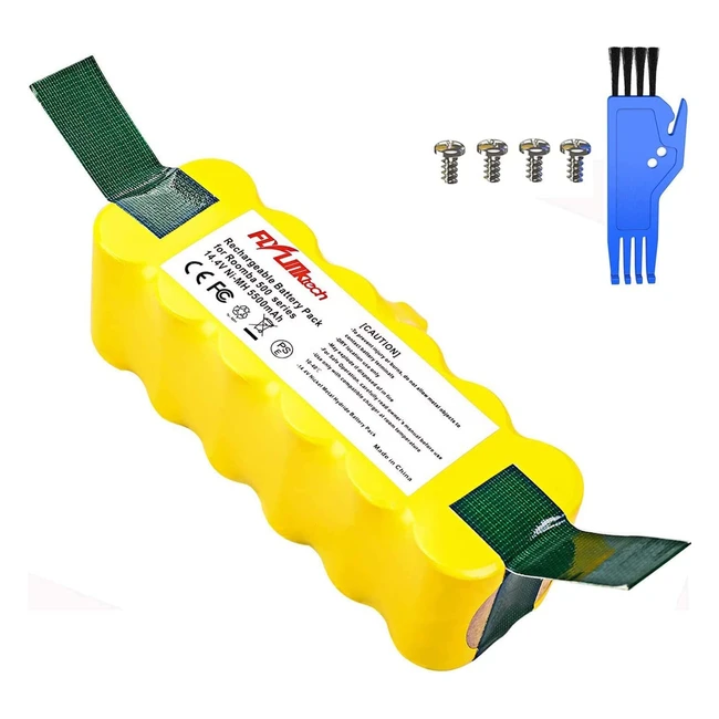 Batería de repuesto Flylinktech para iRobot Roomba 500-900 series - 5500mAh NiMH