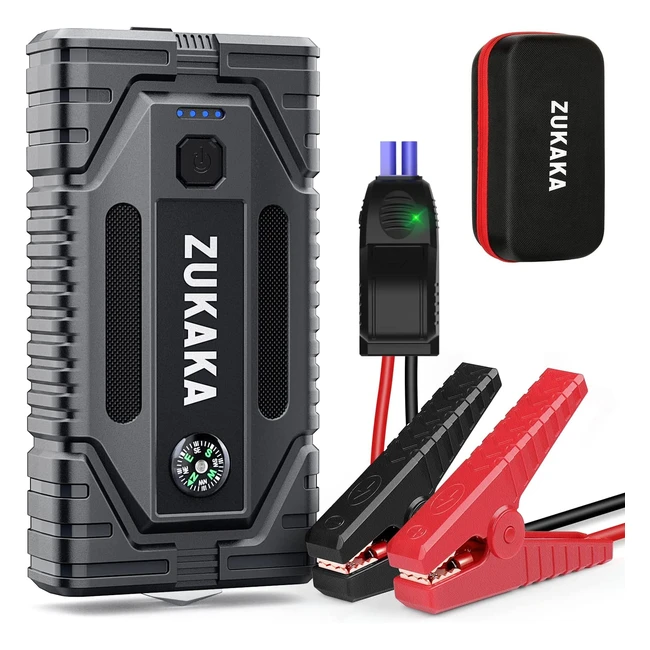 Avviatore Batteria Auto 2000A 21800mAh Zukaka - Avviatore di Emergenza per Autom