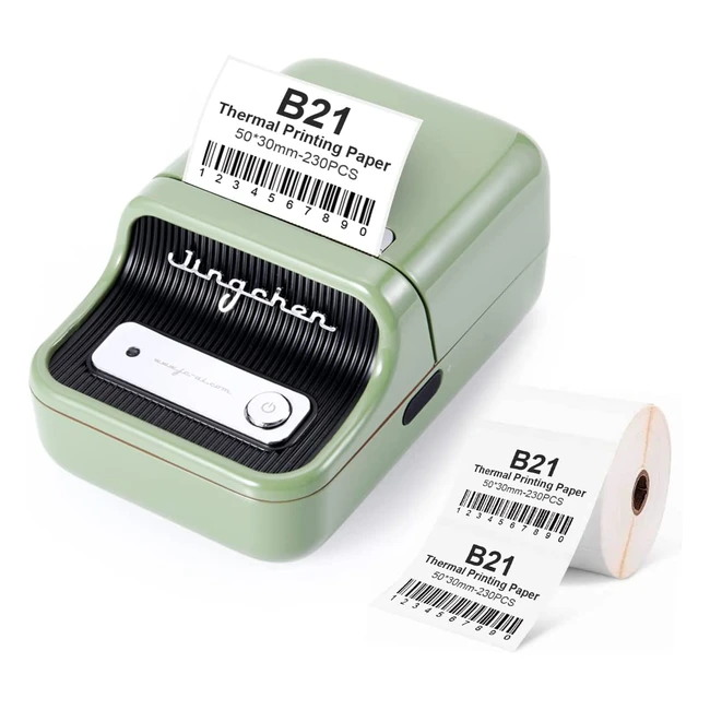 Etiquetadora Yulinca B21 con 230 etiquetas Bluetooth - Impresora trmica de c
