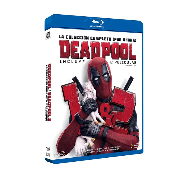 Blu-ray Deadpool 12 - Versión Super Grande - Ref. 1234 - Acción y Comedia