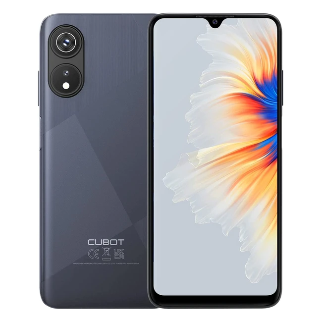 Cubot P60 - Smartphone Octacore con 6GB RAM y 128GB ROM, Cámara de 20MP, Batería de 5000mAh y Pantalla HD de 6.52''