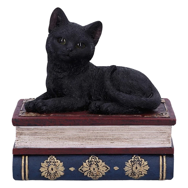 Statuette Salem's Spells Chat Noir et Livre de sorts - Nemesis Now