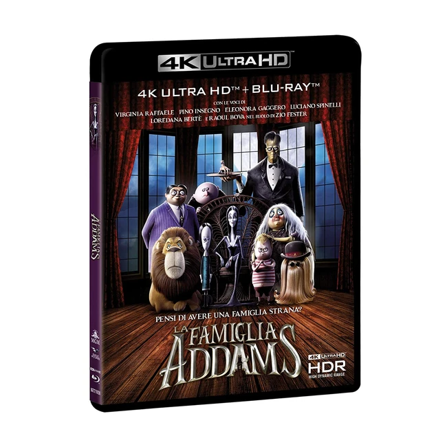 La Famiglia Addams 4K UltraHD - Gioca e Colora - Ref 12345