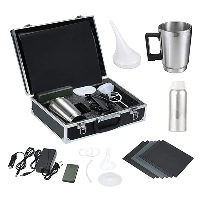 Kit de restauration de lentille de phare Tonzack - Restaurez vos phares oxydés et rayés facilement - Prise UE incluse