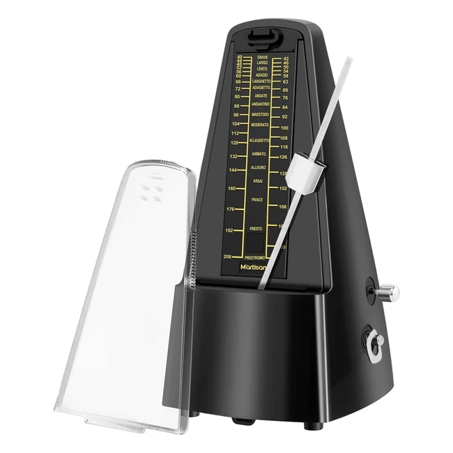 Metronomo meccanico Martisan per strumenti musicali - alta precisione e facilit