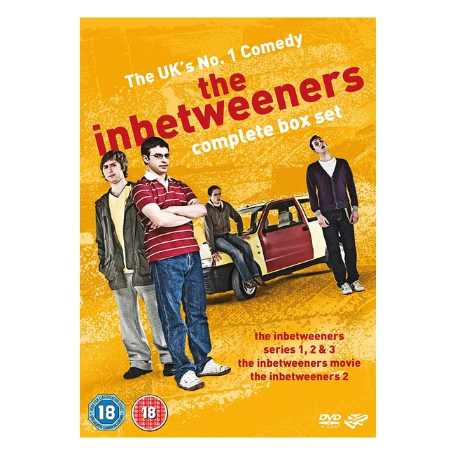 Inbetweeners - Collezione Completa 5 DVD Regno Unito con Spedizione Gratuita