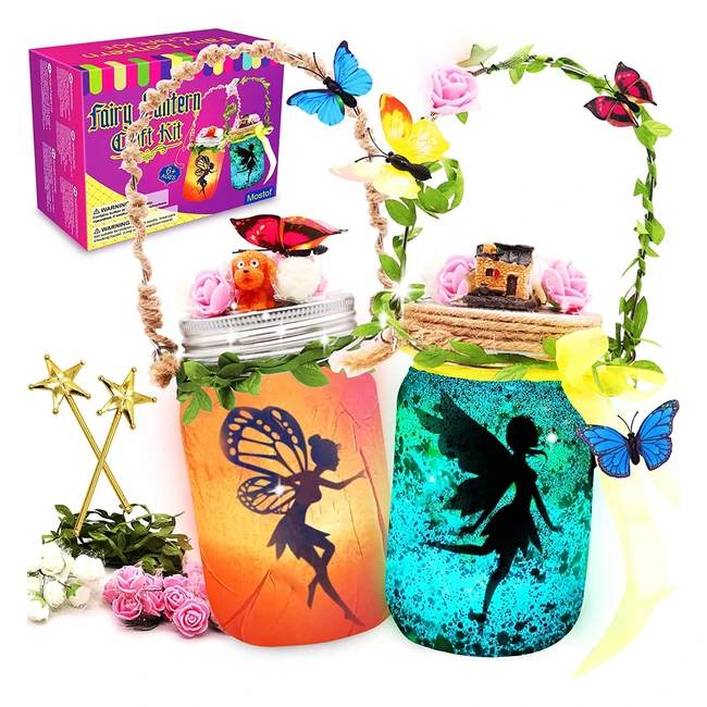 Kit créatif enfant bricolage - cadeau pour enfants 8-12 ans - veilleuses enfants - projet d'art - activités