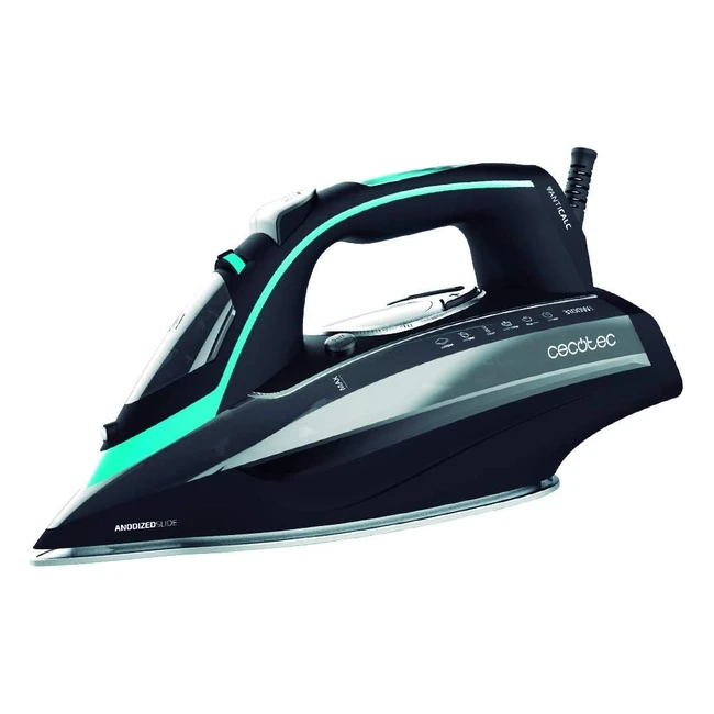 Centrale Vapeur Cecotec Compacte 3D ForceAnodized 750 - Double Semelle Anodisée - 200g/min - Mode Eco - 3100W