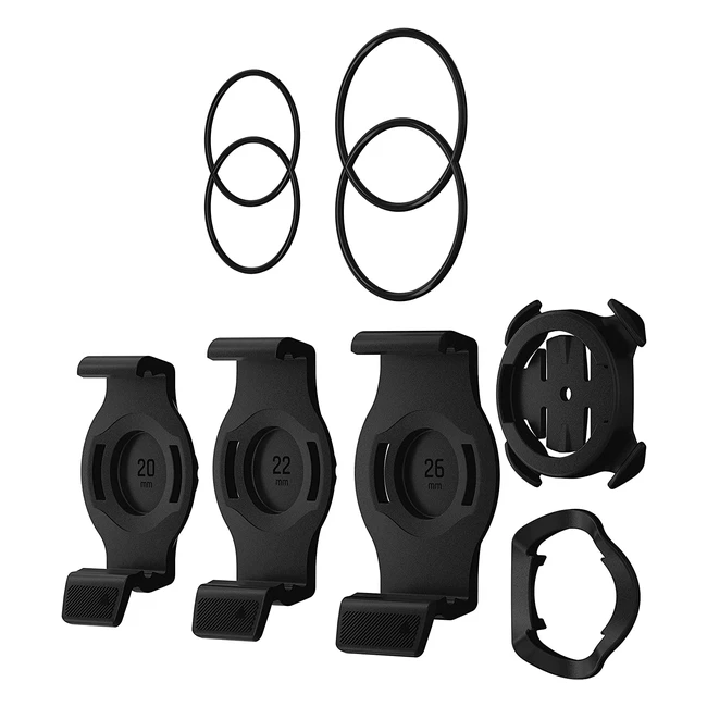 QuickFit Fahrradhalterung für Garmin Fenix, Quatix 6/7, Epix, Enduro und Tactix Serie - Einfache Montage direkt am Lenker