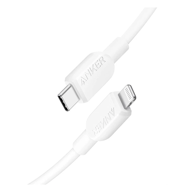 Anker USB-C auf Lightning-Kabel 180cm - MFI-zertifiziertes Schnellladekabel fr