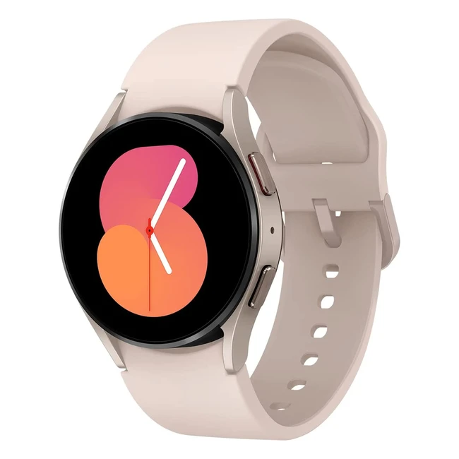 Samsung Galaxy Watch5 Smartwatch - Gesundheitsfunktionen, Fitness Tracker, langlebiger Akku - Pink Gold (36 Monate Herstellergarantie) - Exklusiv bei Amazon