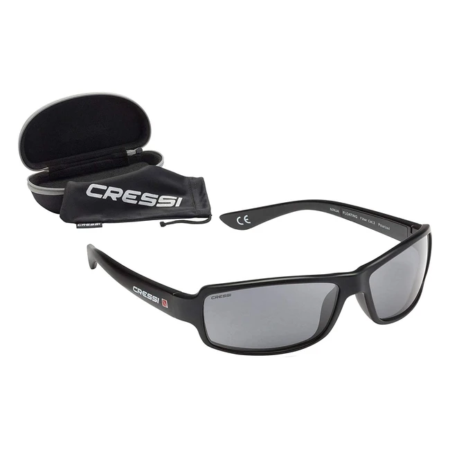 Occhiali sportivi Cressi Ninja polarizzati UV 100 - Design italiano