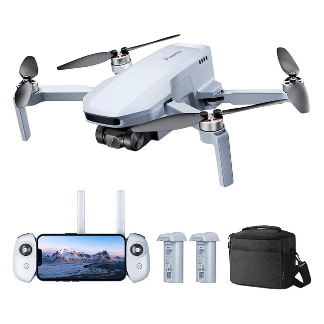 Potensic Atom SE GPS Drohne mit 4K EIS Kamera - 62 Min. Flugzeit, 4km FPV, Follow-Me, Rückkehr, RC Quadrocopter für Anfänger & Erwachsene