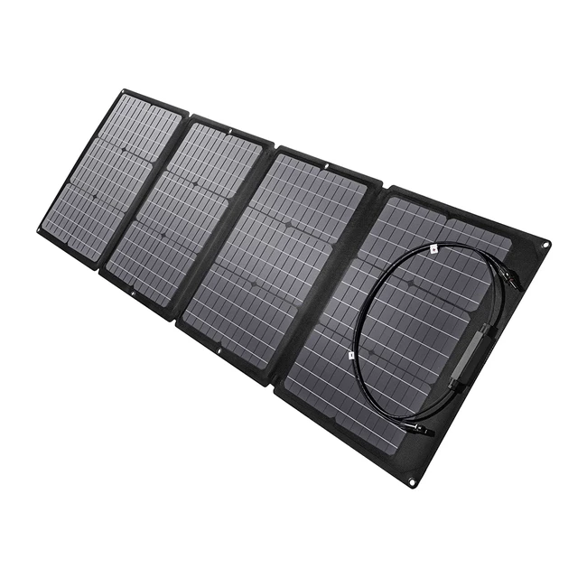 EcoFlow 110W Solarpanel für Delta und River Serie - Faltbares Solarmodul für tragbare Stromstationen im Freien