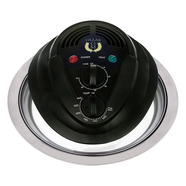 Cuisinire GM C03002TTE avec anneau adaptateur - thermostat et minuterie - syst
