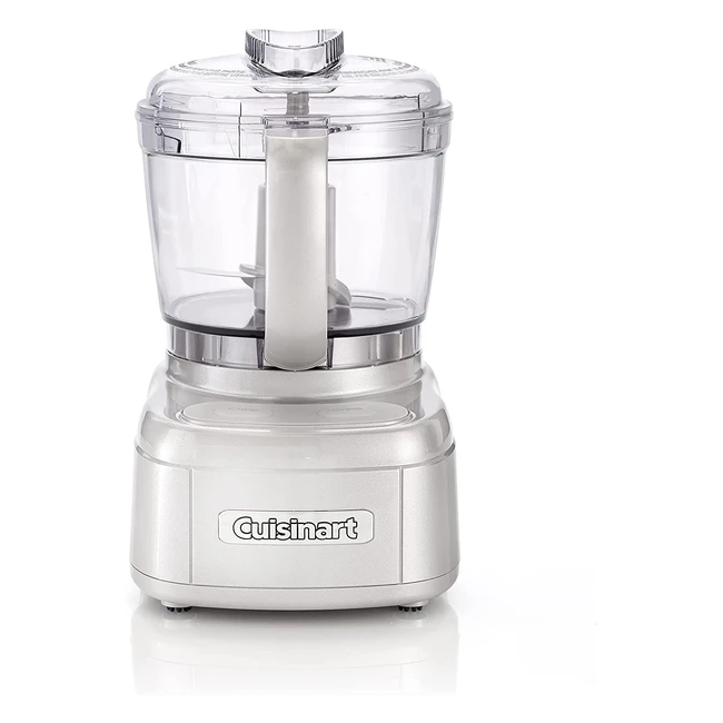 Picadora Eléctrica Cuisinart ECH4SE Multifunción 900ml, Cuchillas de Acero Inoxidable, Potencia 250W - Gris Perla