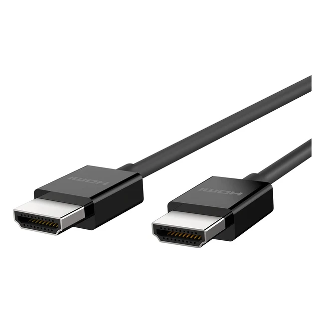 Cable HDMI Belkin 21 de alta velocidad Ultra 4K Dolby Vision HDR - Compatible co