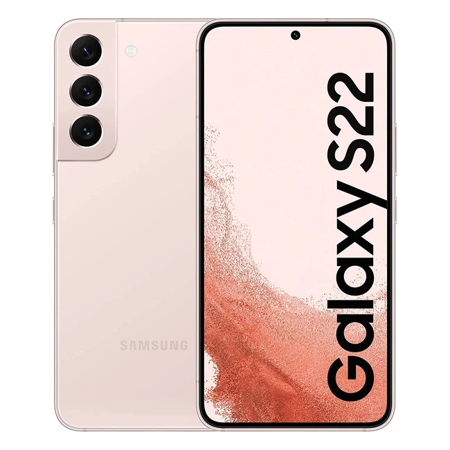 Samsung Galaxy S22 Smartphone in Pink Gold - 61 Zoll Dynamic AMOLED Display, 256 GB Speicher, 8 GB RAM