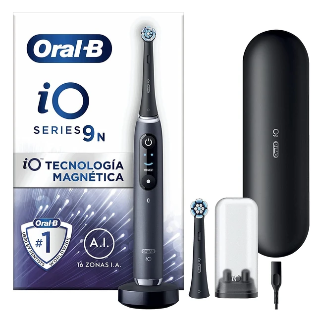 Cepillo de dientes elctrico OralB io9n con tecnologa magntica io 2 cabeza