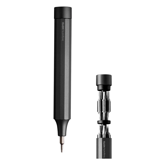 Set di cacciaviti precisione 24 in 1 Hoto con punte S2 resistenti