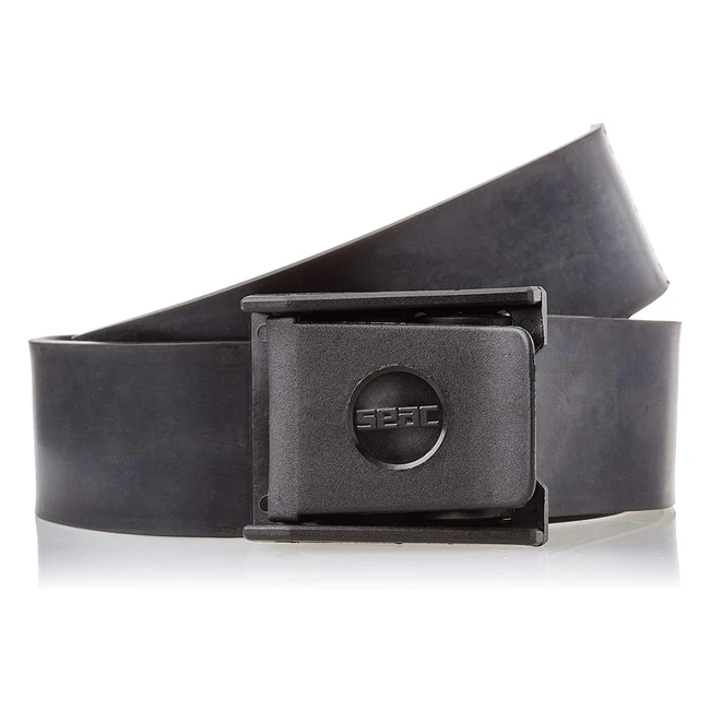 Cintura Seac in Gomma con Fibbia Nylon - Leggera e Resistente