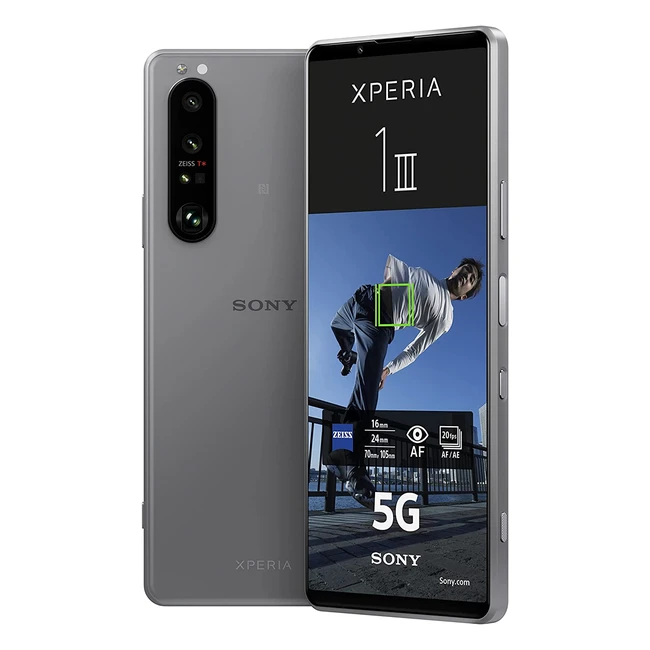 Sony Xperia 1 III 5G Smartphone - 4K HDR OLED Display - Triple Camera System - A