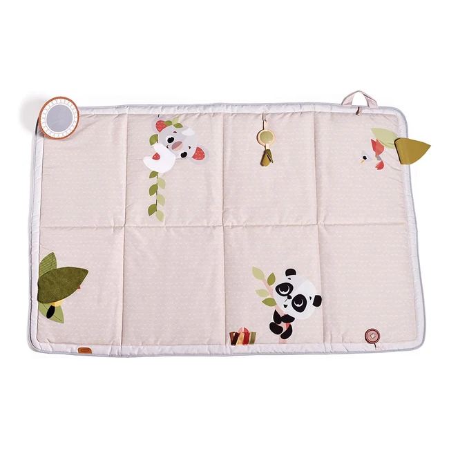 Tiny Love Boho Chic XL Super Mat - Soft Baby Mat with Wooden Toy - 0M