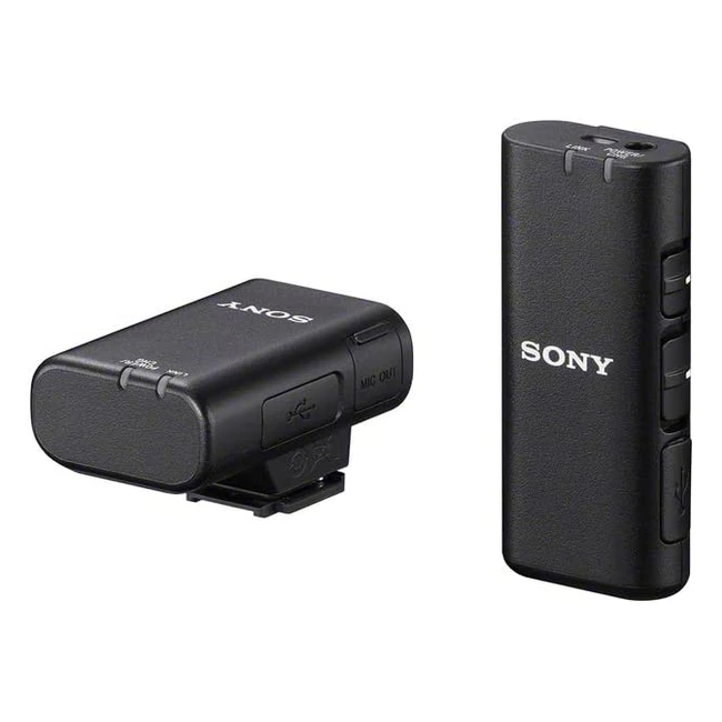 Sony ECMW2BT Wireless Mikrofon mit Bluetooth-Verbindung - Schwarz ECMW2BT Son