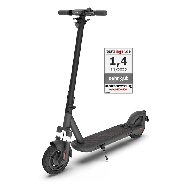 Odys Neo E100 - Faltbarer E-Scooter mit Straßenzulassung und App-Anbindung