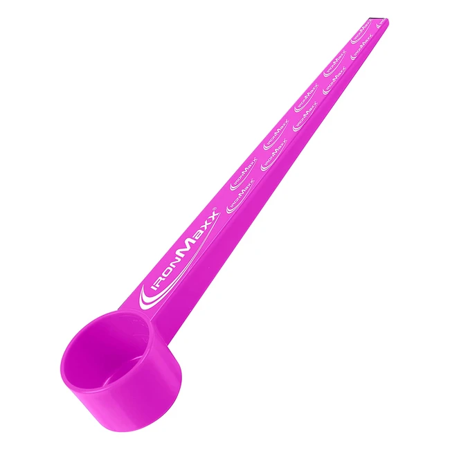 IronMaxx XXL Dosierlffel 30 cm Pink - 40 g - Packung mit 1 - Ideal fr Pulver