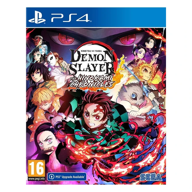 Jeu PS4 Demon Slayer Kimetsu no Yaiba - Hinokami Chronicles avec combats dar