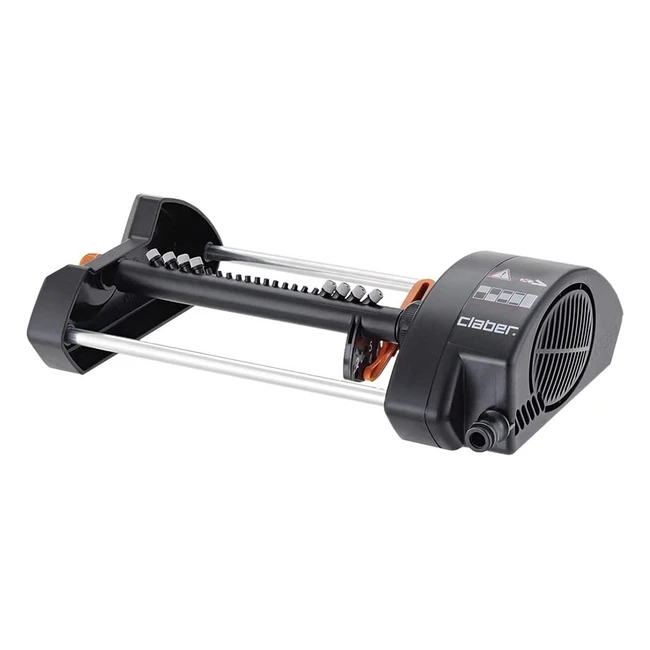 Asperseur Compact20 Aqua Control Claber N°8753 Noir - Idéal pour Grandes Surfaces et Espaces Étroits