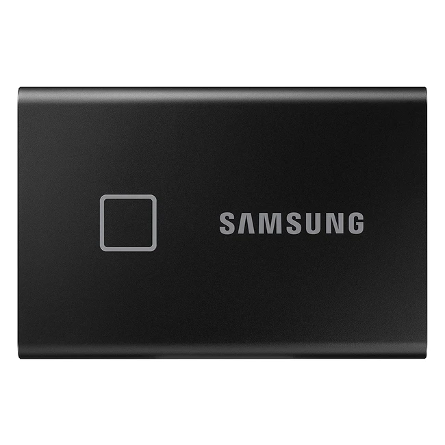 Disque SSD Externe Portable Samsung T7 Touch 2 To - Sécurisation Empreinte Digitale/Mot de Passe - Transfert Ultra Rapide