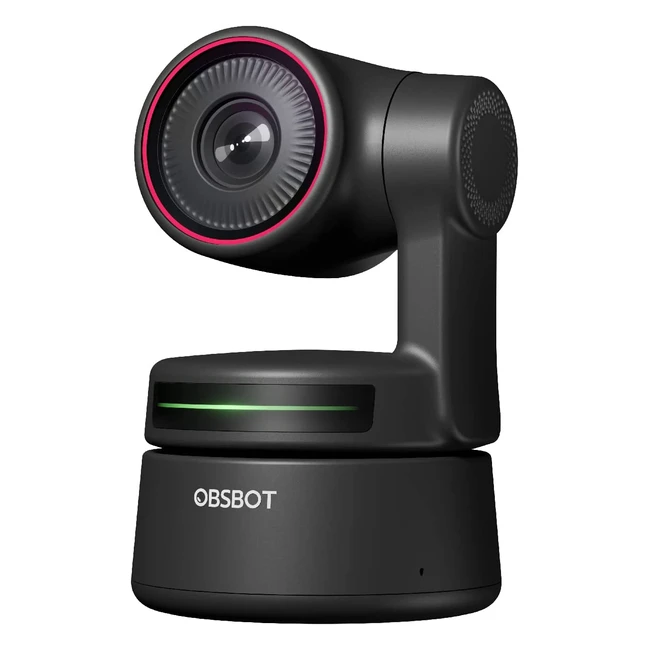 Webcam PTZ 4K Obsbot Tiny : autofocus IA, suivi automatique, microphones doubles omnidirectionnels