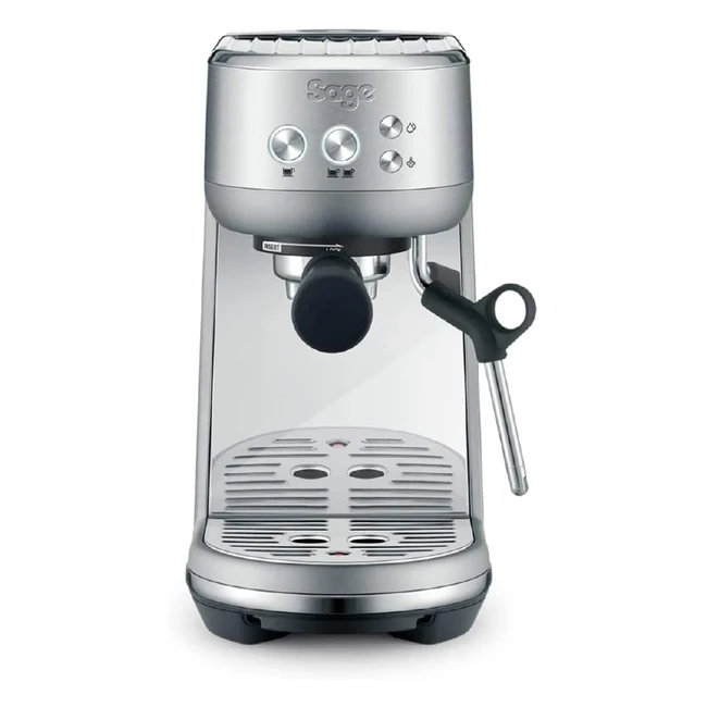 Sage Bambino Plus Siebträger Espressomaschine SES450BSS - Kaffeespezialitäten der dritten Welle für zu Hause