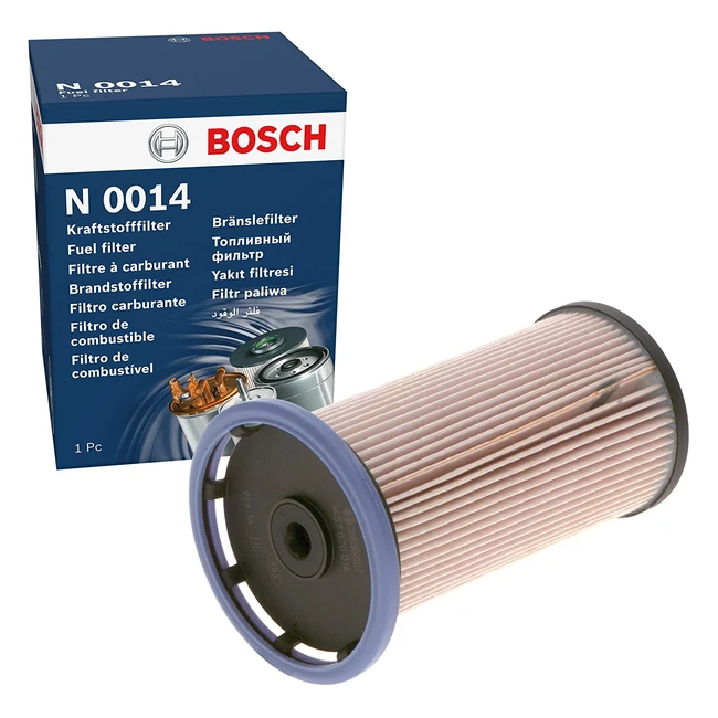 Filtro Diesel Bosch N0014 para vehculos - Alta eficacia y resistencia
